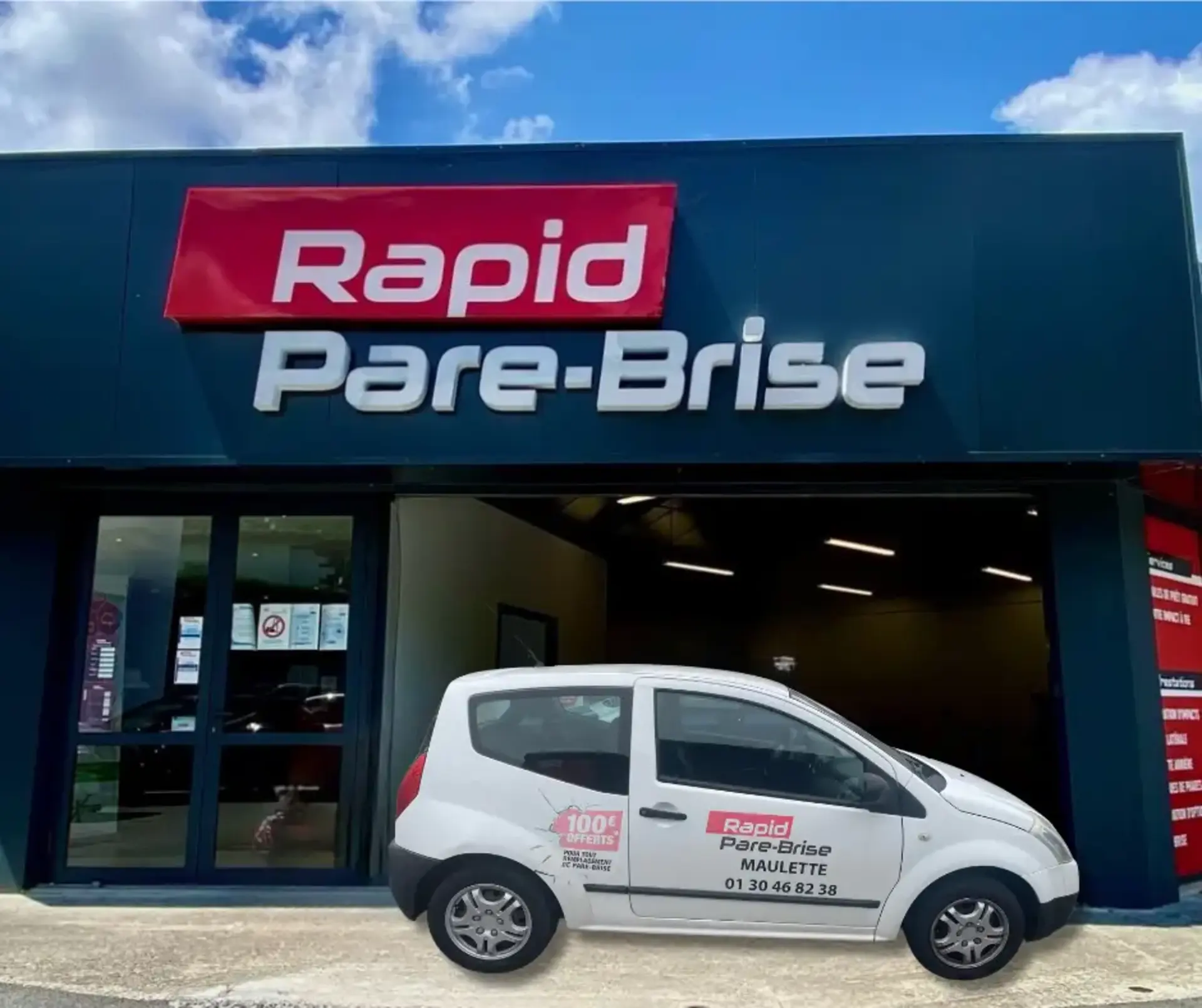 Photo Rapid Pare-Brise Maulette – Houdan